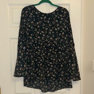 Loft Floral Print Women's Tunic